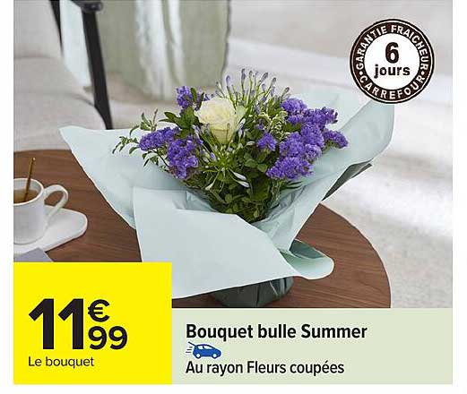 Bouquet bulle Summer