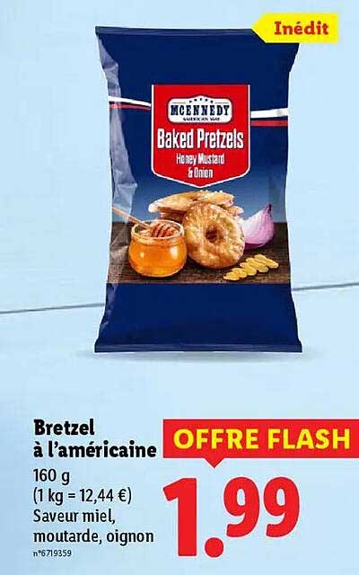 Bretzel à l’américaine