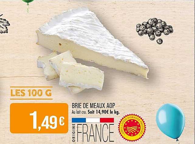 BRIE DE MEAUX AOP