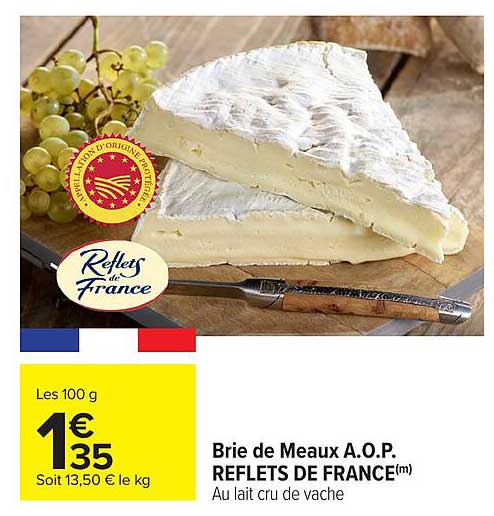 Brie de Meaux A.O.P. REFLETS DE FRANCE(m)