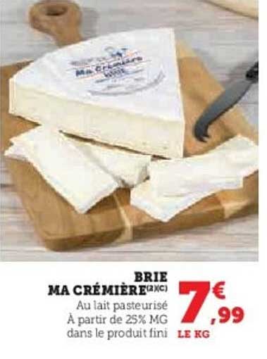 BRIE MA CRÉMIÈRE(2 x 250 g)