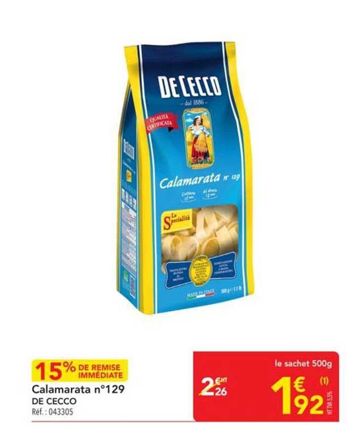 Calamarata n°129 DE CECCO