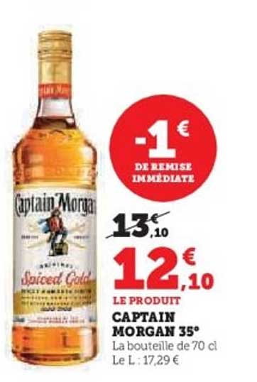 CAPTAIN MORGAN 35°