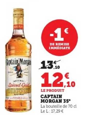 CAPTAIN MORGAN 35°