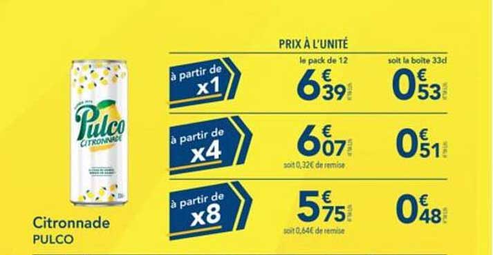 Citronnade PULCO