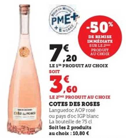 COTES DES ROSES