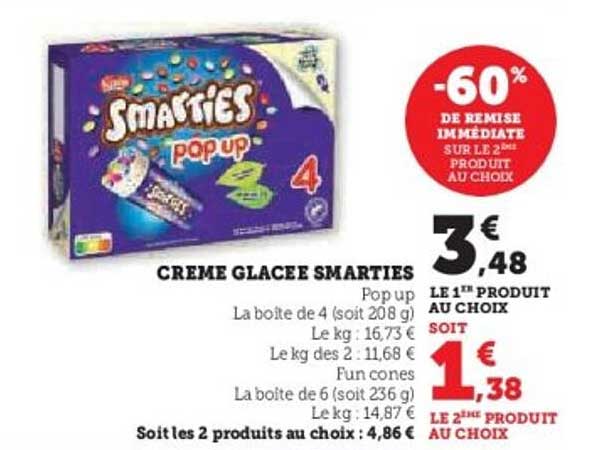 CREME GLACEE SMARTIES