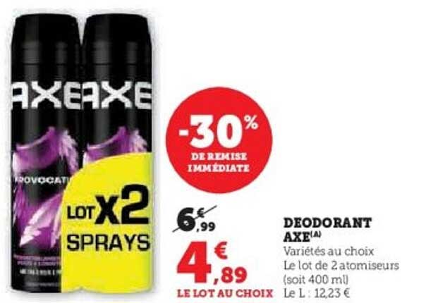 DEODORANT AXE