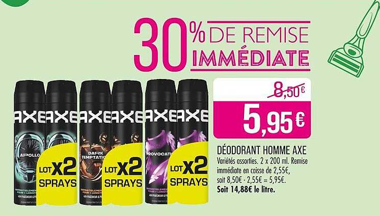 DEODORANT HOMME AXE