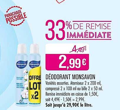 DEODORANT MONSAVON
