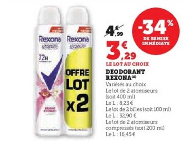 DEODORANT REXONA