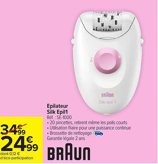 Epilation Silk Epil 1