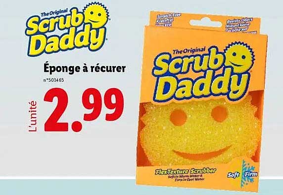 Éponge à récurer Scrub Daddy