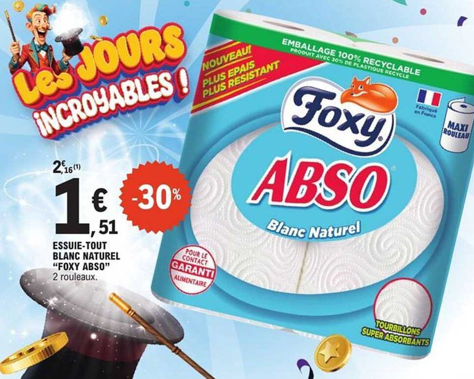 ESSUIE-TOUT BLANC NATUREL "FOXY ABSO"