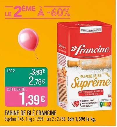 FARINE DE BLÉ FRANCINE