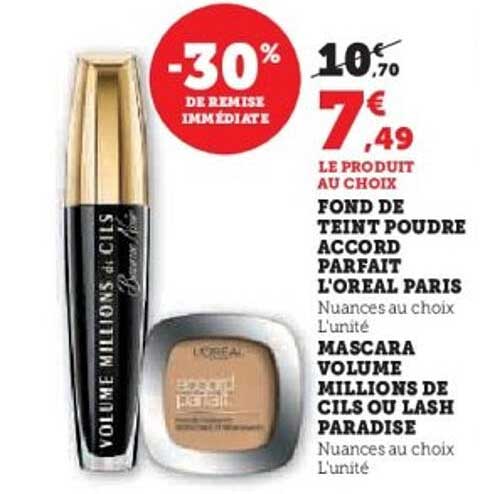 Fond de teint poudre Accord Parfait L'Oreal Paris