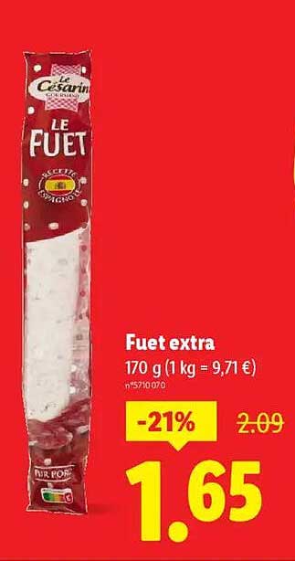 Fuet extra