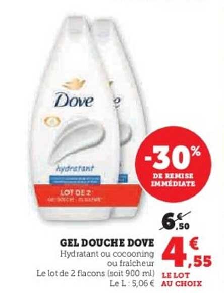 GEL DOUCHE DOVE