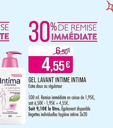 GEL LAVANT INTIME INTIMA
