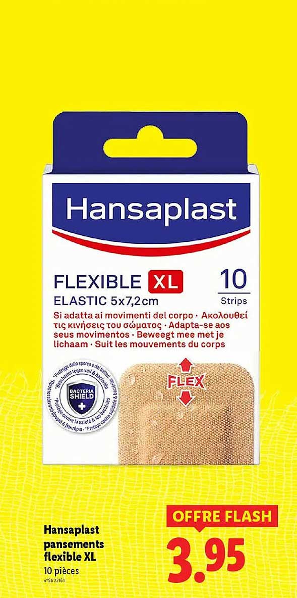 Hansaplast pansements flexible XL