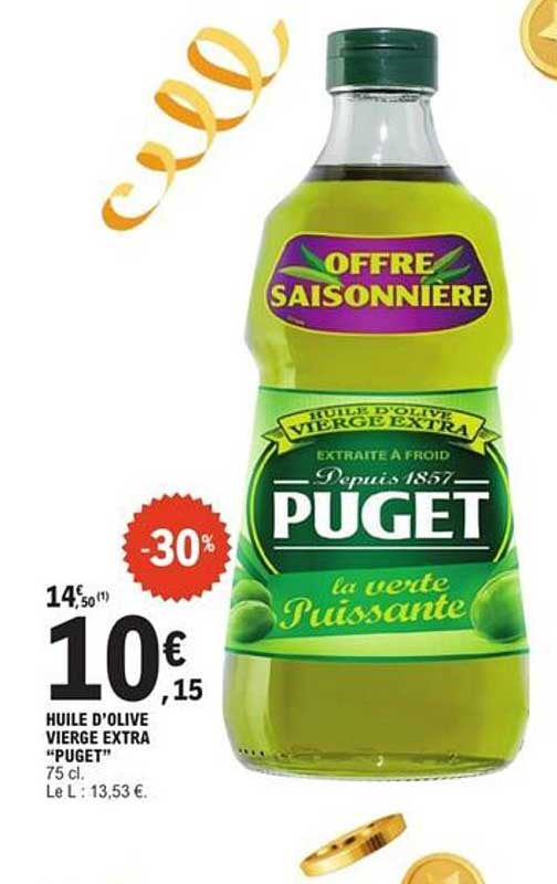 HUILE D'OLIVE VIERGE EXTRA "PUGET"