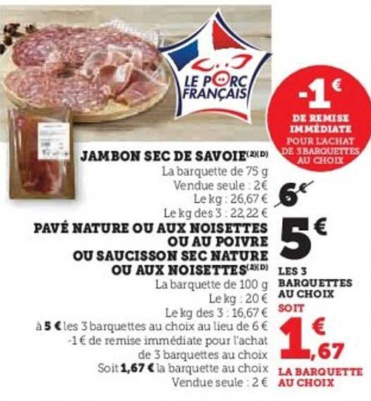 JAMBON SEC DE SAVOIE