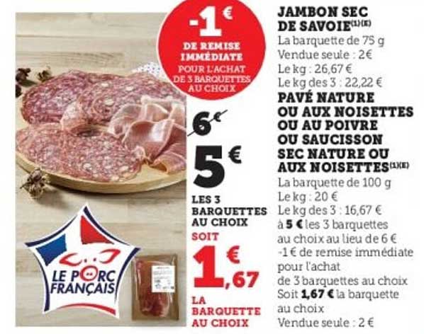 JAMBON SEC DE SAVOIE