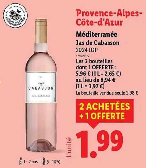 Jas de Cabasson Méditerranée 2024 IGP