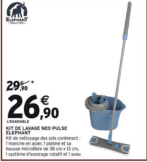 KIT DE LAVAGE NEO PULSE ELEPHANT