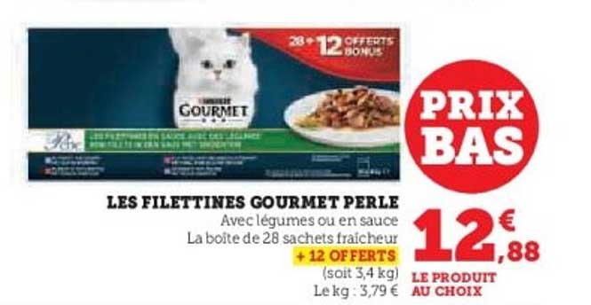LES FILETTINES GOURMET PERLE