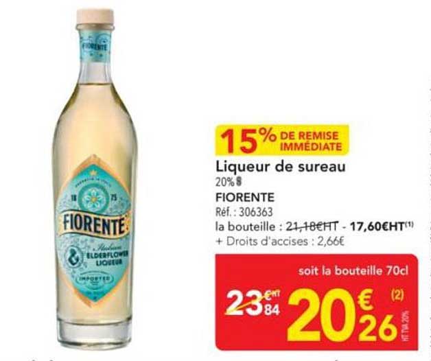 Liqueur de sureau