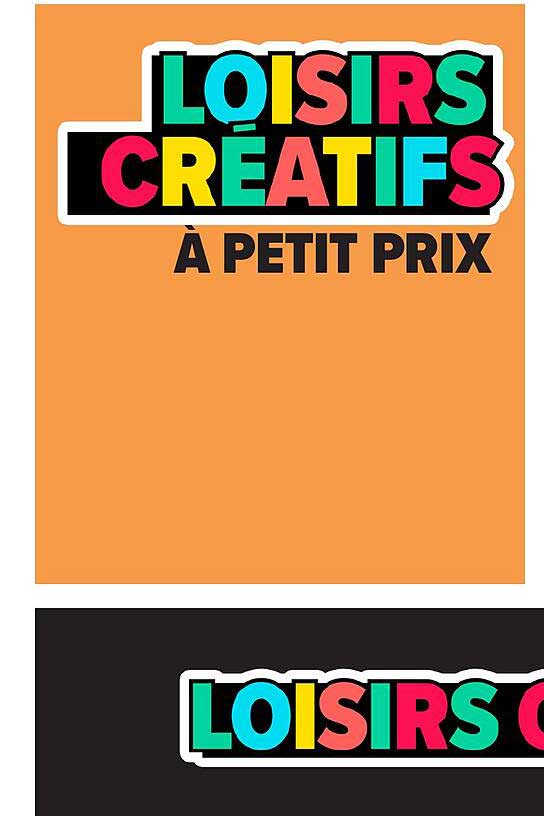 Loisirs créatifs à petit prix