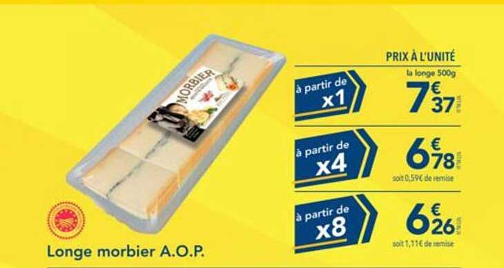 Longe morbier A.O.P.