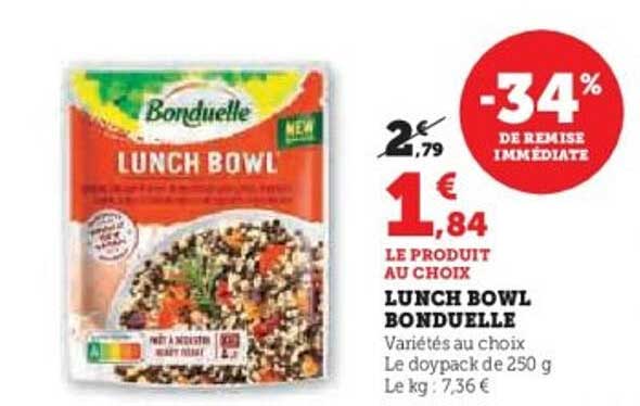 LUNCH BOWL BONDUELLE