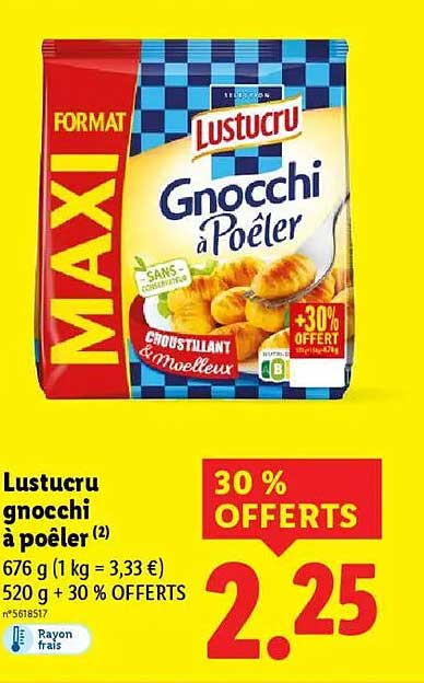 Lustucru gnocchi à poêler (2)
