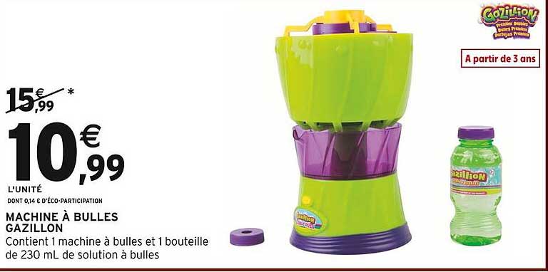 MACHINE À BULLES GAZILLON