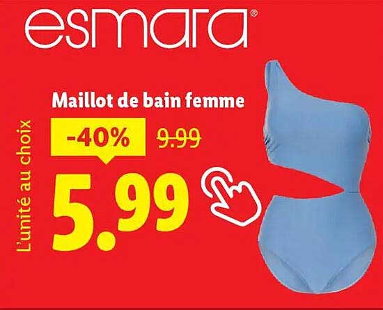 Maillot de bain femme