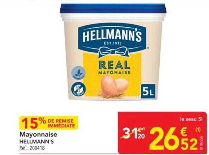 Mayo Hellmann's 5L
