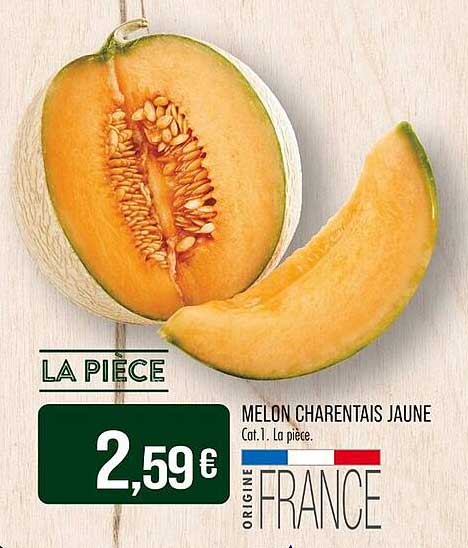 MELON CHARANTAIS JAUNE