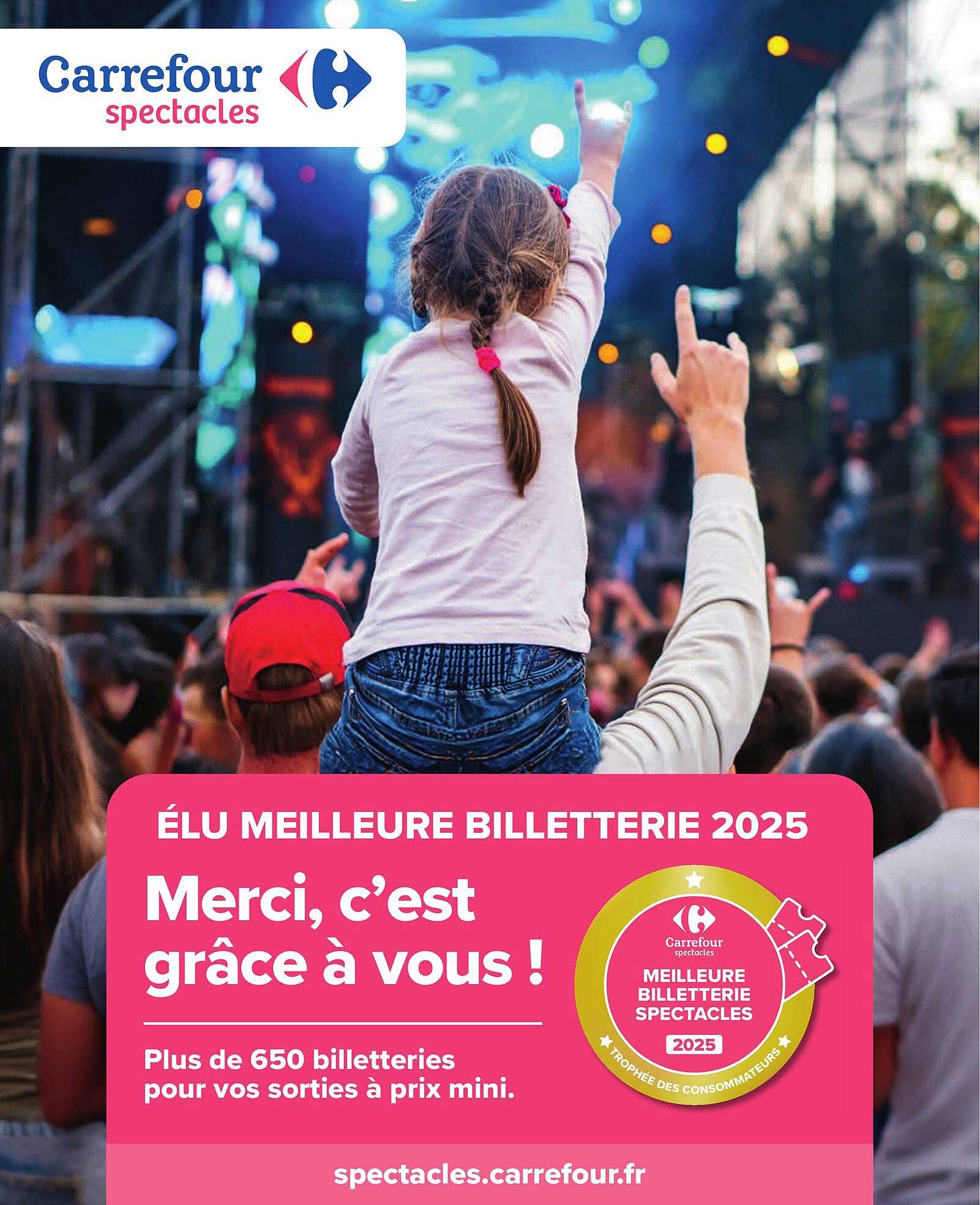 Merci, c’est grâce à vous !
