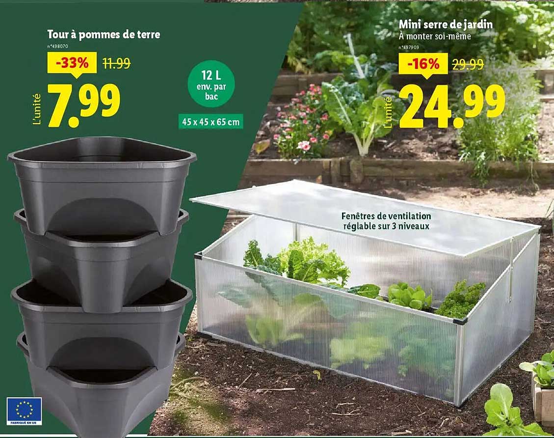 Mini serre de jardin
