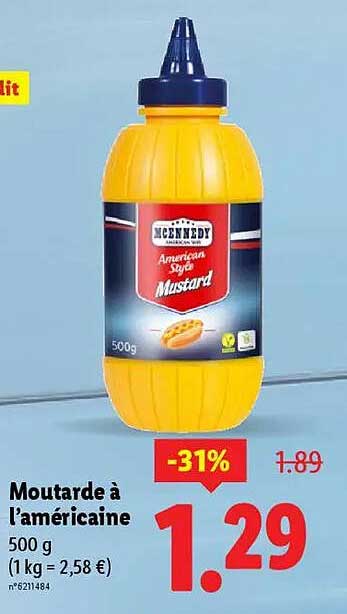 Moutarde à l’américaine