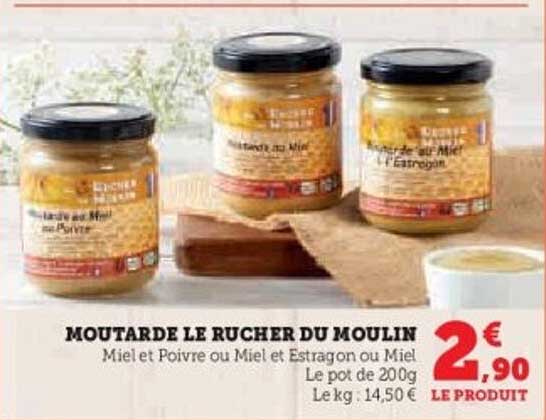 MOUTARDE LE RUCHER DU MOULIN