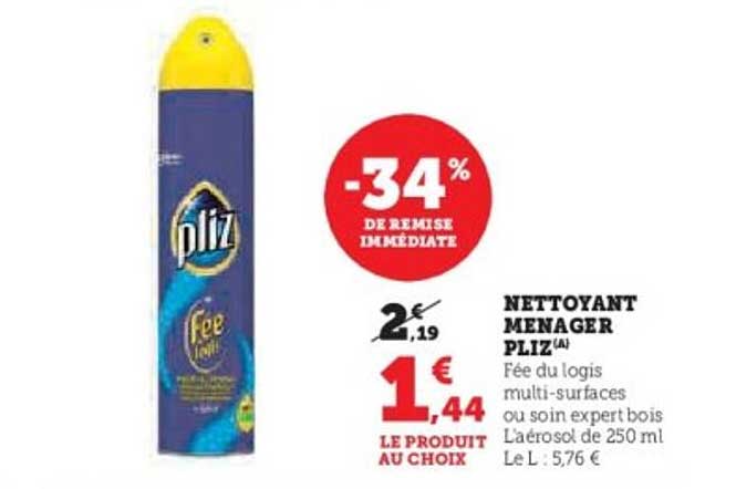 NETTOYANT MENAGER PLIZ