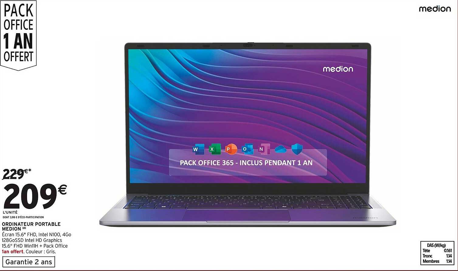 PACK OFFICE 1 AN OFFERT