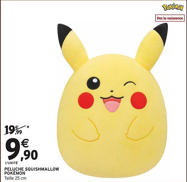 PELUCHE SQUISHMALLOW POKÉMON