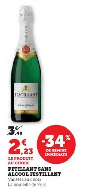 PETILLANT SANS ALCOOL FESTILLANT