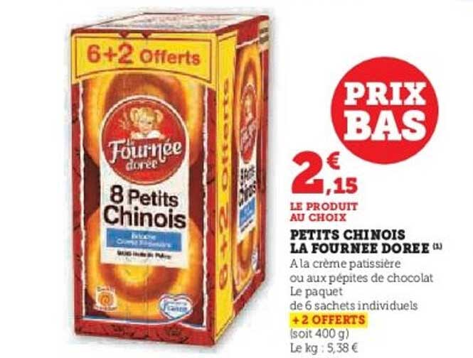 PETITS CHINOIS LA FOURNÉE DORÉE