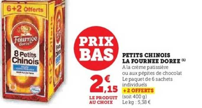 PETITS CHINOIS LA FOURNÉE DORÉE