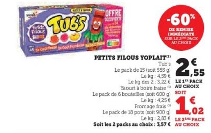 PETITS FILOUS YOPLAIT